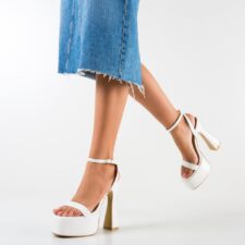 Sandale dama Obihama Albe