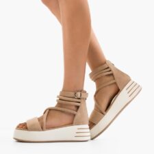 Sandale dama Okja Bej