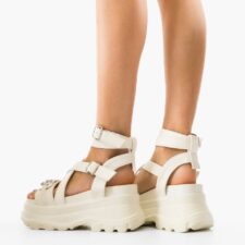 Sandale dama Oplanka Albe