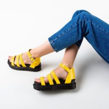 Sandale dama Orr Galbene