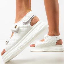 Sandale dama Osane Albe