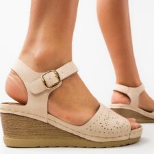 Sandale dama Padmor Bej