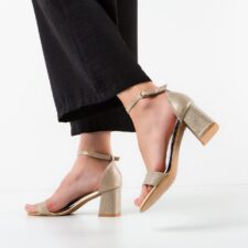 Sandale dama Parker Aurii