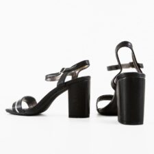 Sandale dama Pebble Negre