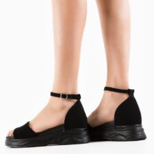 Sandale dama Pernik Negre