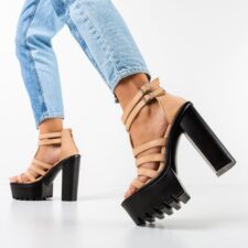 Sandale dama Pickett Bej