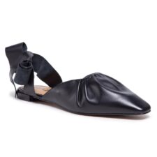 Sandale dama  Piele naturala - Negru