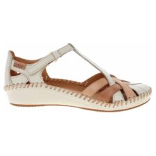 Sandale dama - Pikolinos 655-0732C5 - Piele naturala - alb/bej