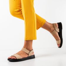 Sandale dama Polta Bej