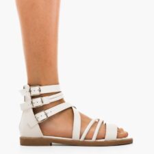 Sandale dama Predaro Albe