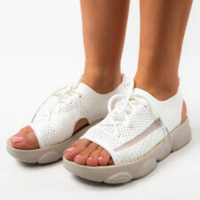 Sandale dama Priskilla Albe