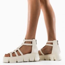 Sandale dama Rabat Albe