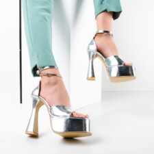 Sandale dama Reaza Argintii