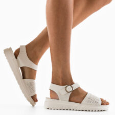 Sandale dama Regina Albe