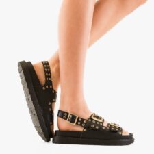 Sandale dama Rhea Negre