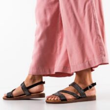 Sandale dama Rogers Negre