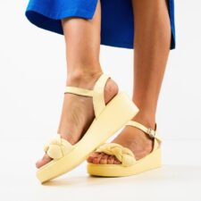 Sandale dama Roroz Galbene