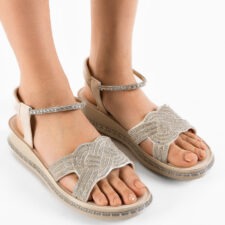 Sandale dama Rupa Bej