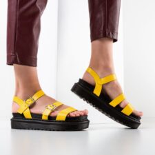 Sandale dama Sameer Galbene