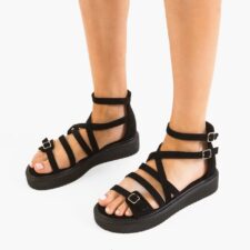 Sandale dama Sanabe Negre