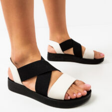 Sandale dama Sandra Bej