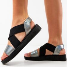 Sandale dama Sandra Gri