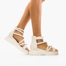 Sandale dama Sanigary Albe