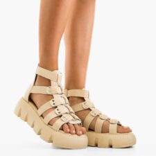 Sandale dama Saul Bej