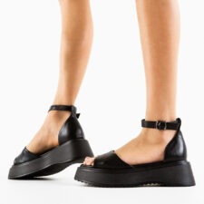 Sandale dama Scribe Negre