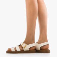 Sandale dama Sekora Albe