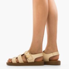 Sandale dama Sekora Bej