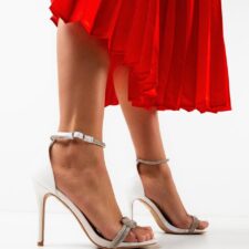 Sandale dama Selor Albe