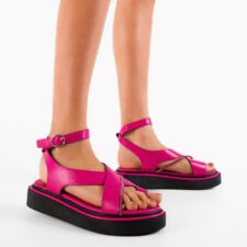 Sandale dama Selura Fuchsia