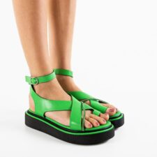 Sandale dama Selura Verzi