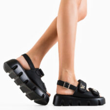 Sandale dama Shumen Negre