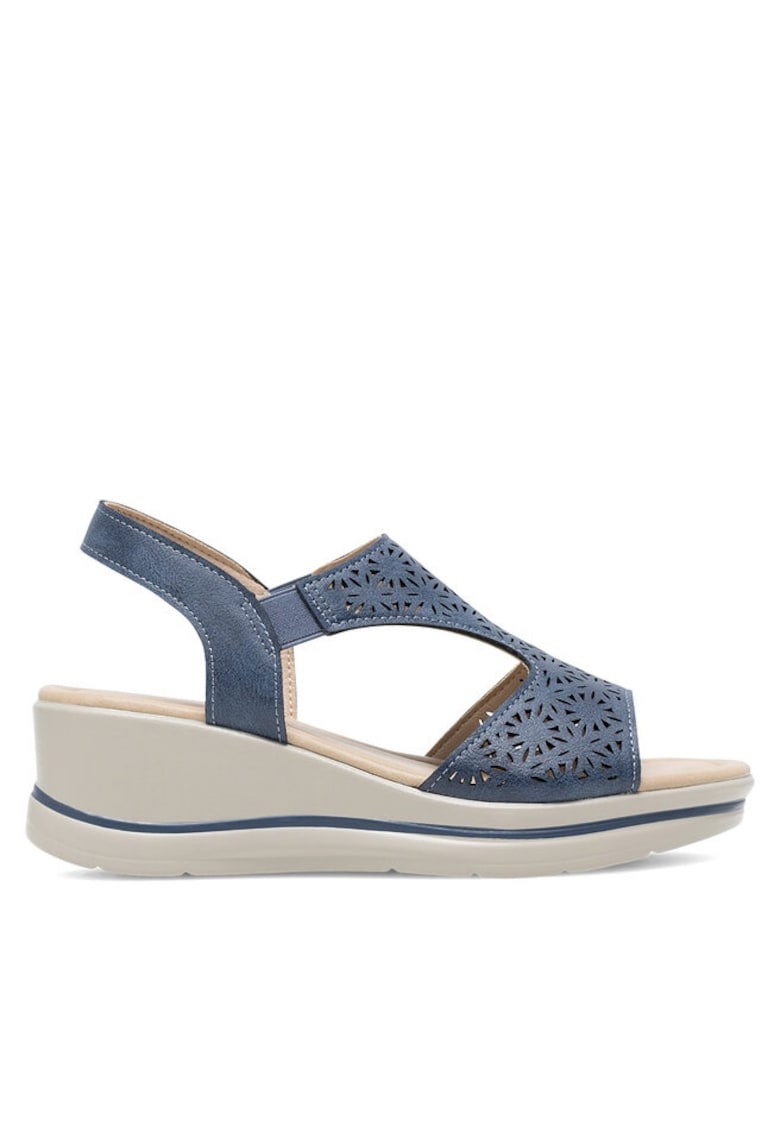 Sandale dama - Sintetic - Albastru 1 Sandale dama - Sintetic - Albastru