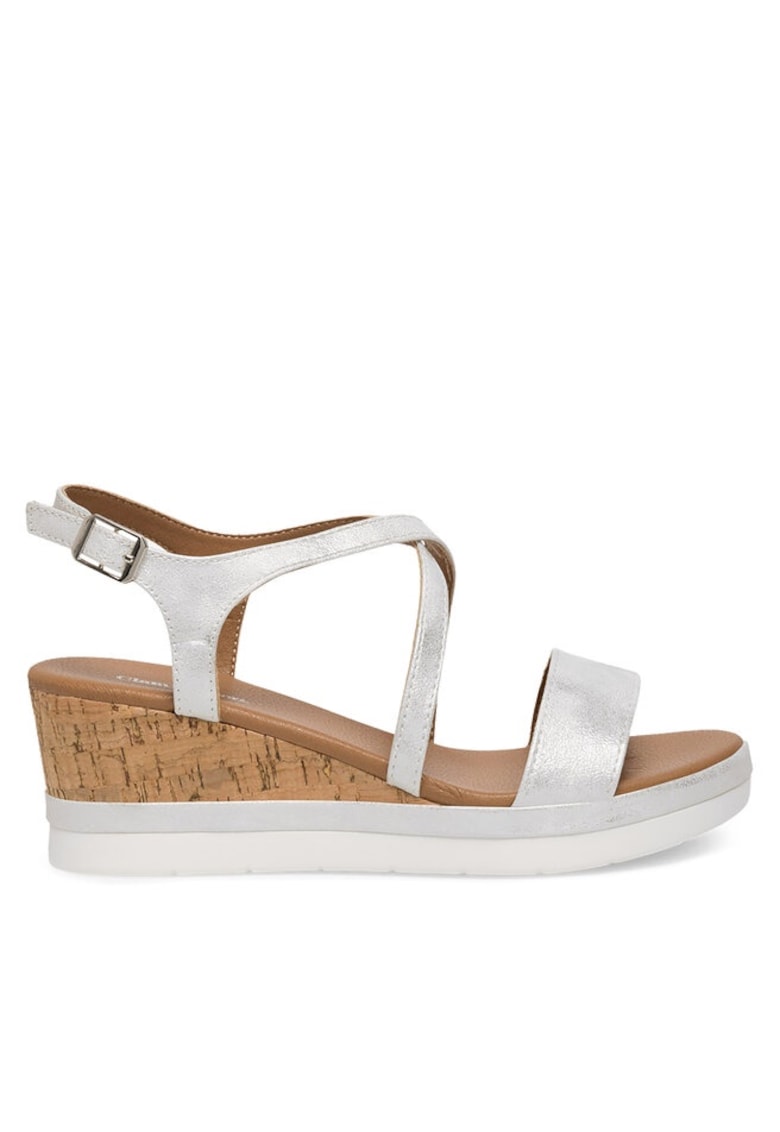 Sandale dama - Sintetic - Argintiu 1 Sandale dama - Sintetic - Argintiu