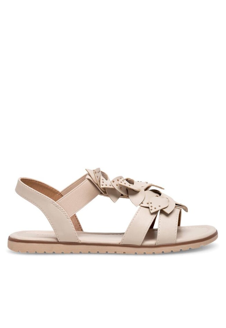 Sandale dama - Sintetic - Bej 1 Sandale dama  Sintetic - Bej