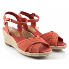 Sandale dama -  Sintetic - Portocaliu/Maro -