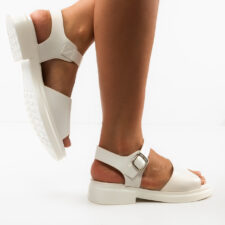 Sandale dama Snickers Albe