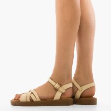 Sandale dama Sobor Bej