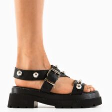 Sandale dama Spotor Negre