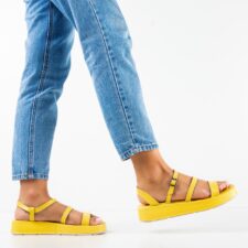 Sandale dama Stark Galbene