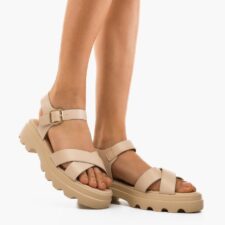 Sandale dama Tahlia Bej