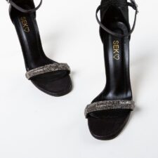 Sandale dama Taps Negre 2