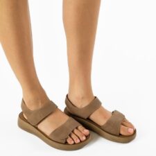 Sandale dama Temple Khaki