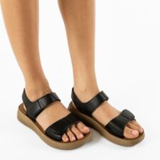 Sandale dama Temple Negre