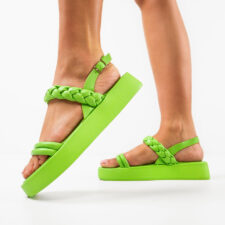 Sandale dama Terrazas Verzi