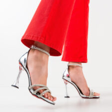 Sandale dama Thasos Argintii