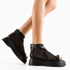 Sandale dama Tomila Negre